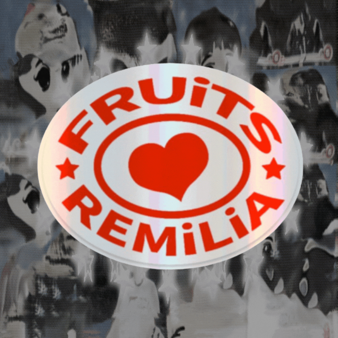 FRUiTS x REMiLiA Hologram Sticker