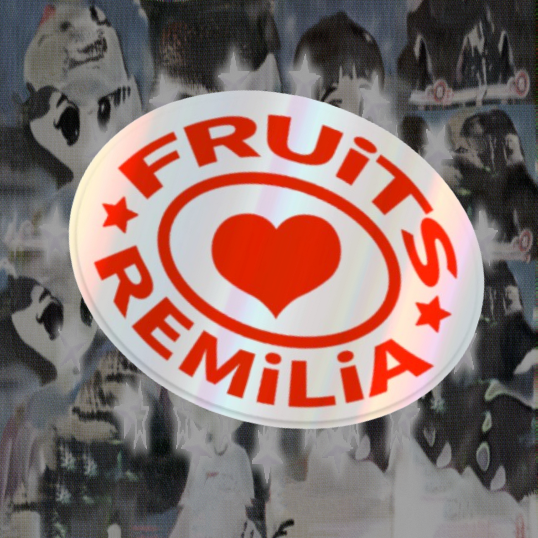 FRUiTS x REMiLiA Hologram Sticker