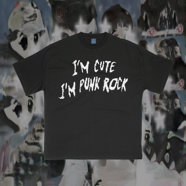 I'm Cute I'm Punk Rock T-shirt